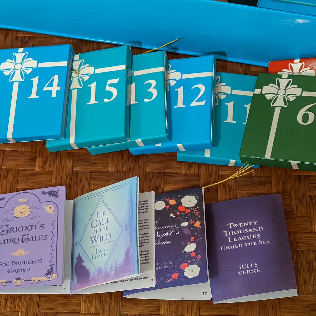 Book Ornament Advent Calendar