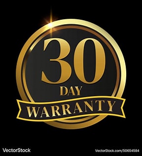 30-Day Warranty
